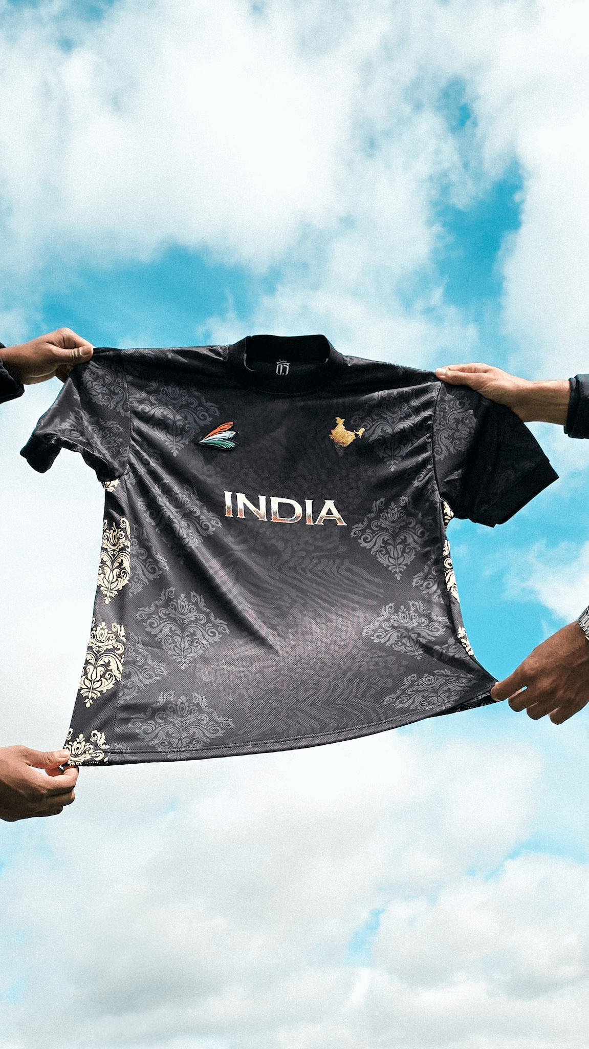 DesiJersey - Maillot INDIA Édition Royale