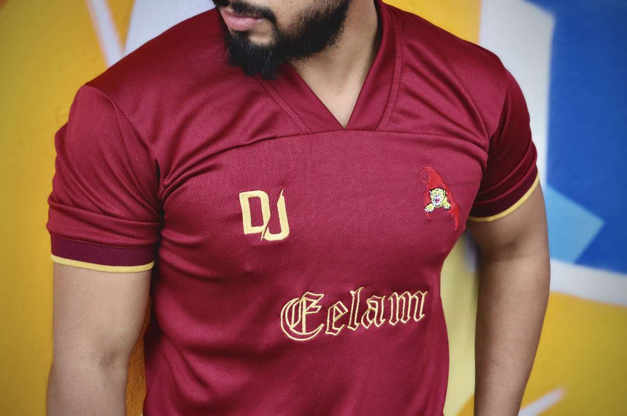 DesiJersey - Édition Exclusive couleur bordeaux